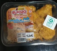 Solomillo de pollo empanado marinado