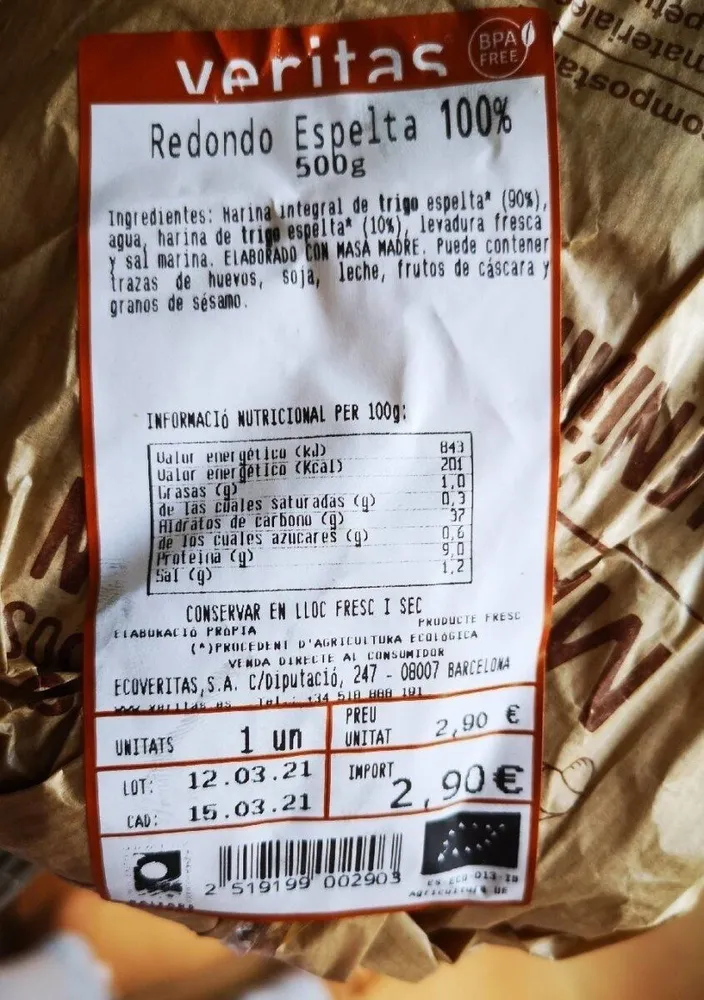 Pan esñelta