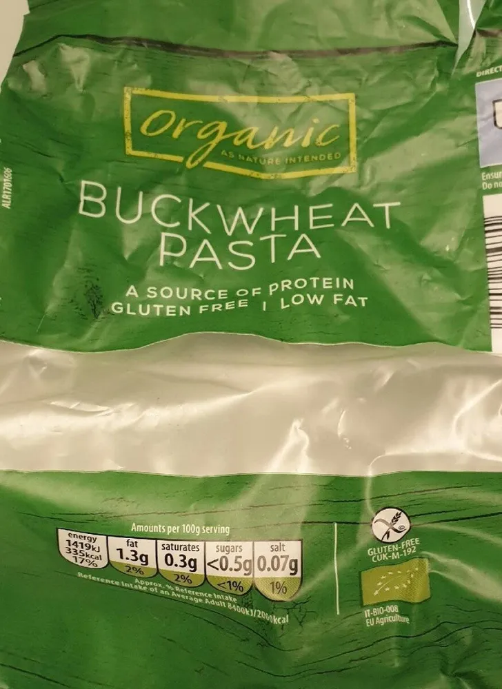 Organic Buckwheat Pasta