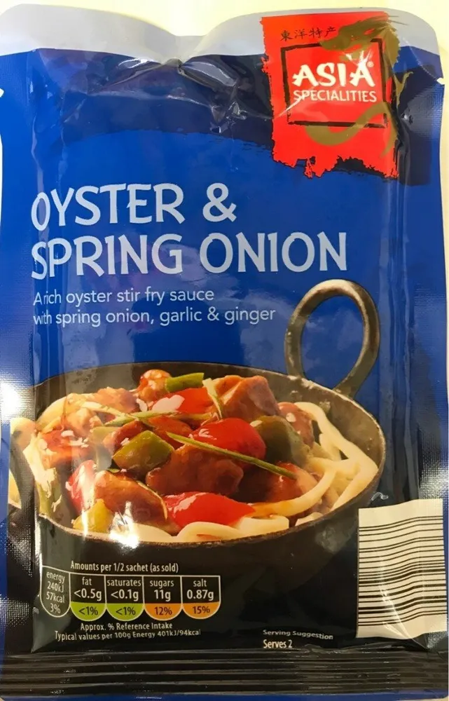 Aldi Oyster & Spring Onion