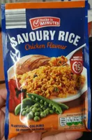 Savoury rice chicken flavour