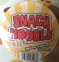 Snack noodle spicy curry flavour