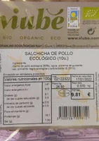 Salchicha pollo ecológica