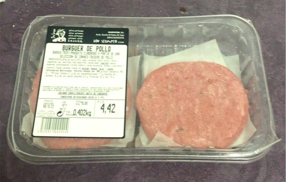 Burguer de pollo