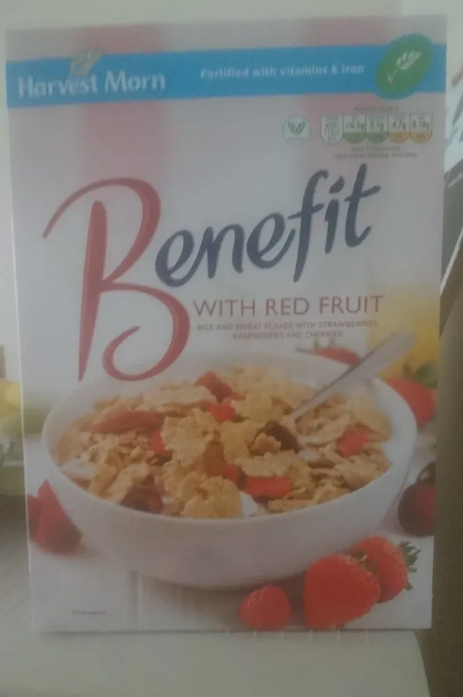 Benefits with red fruit