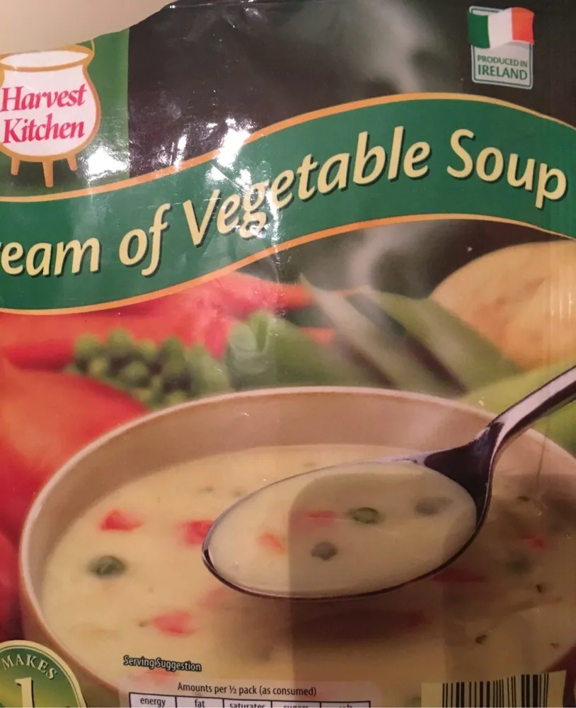 Cream of vegetable soup