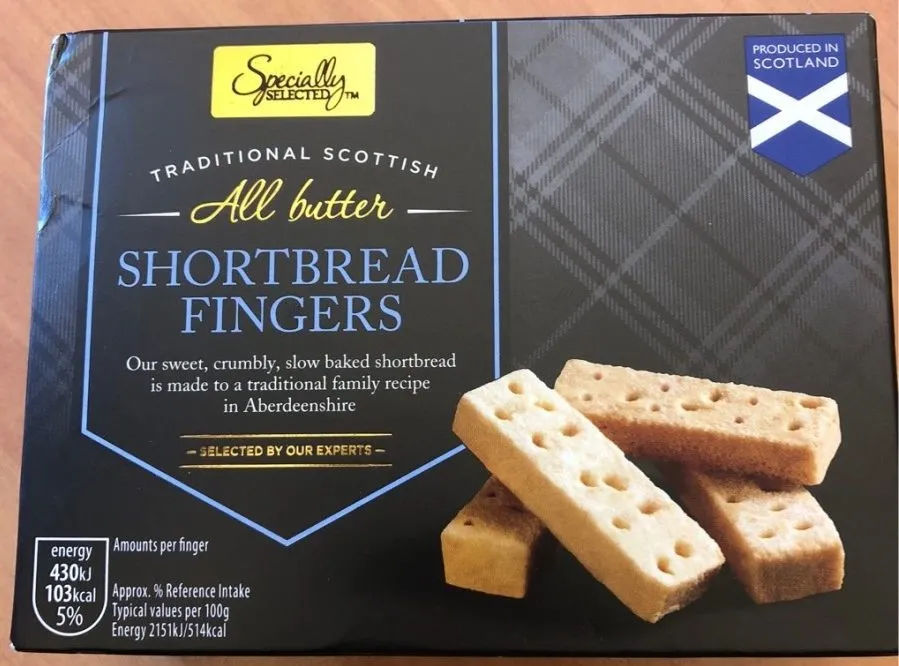 All Butter Shortbread Fingers