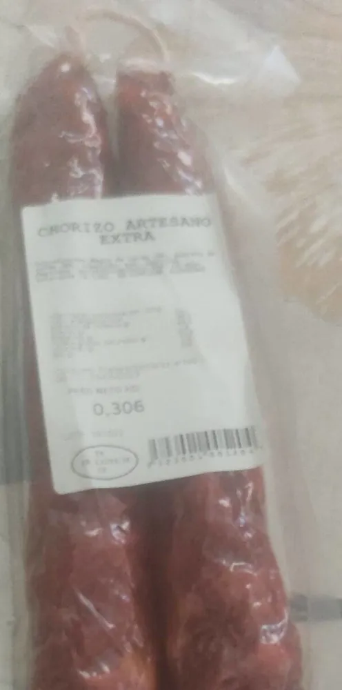Chorizo artesano extra