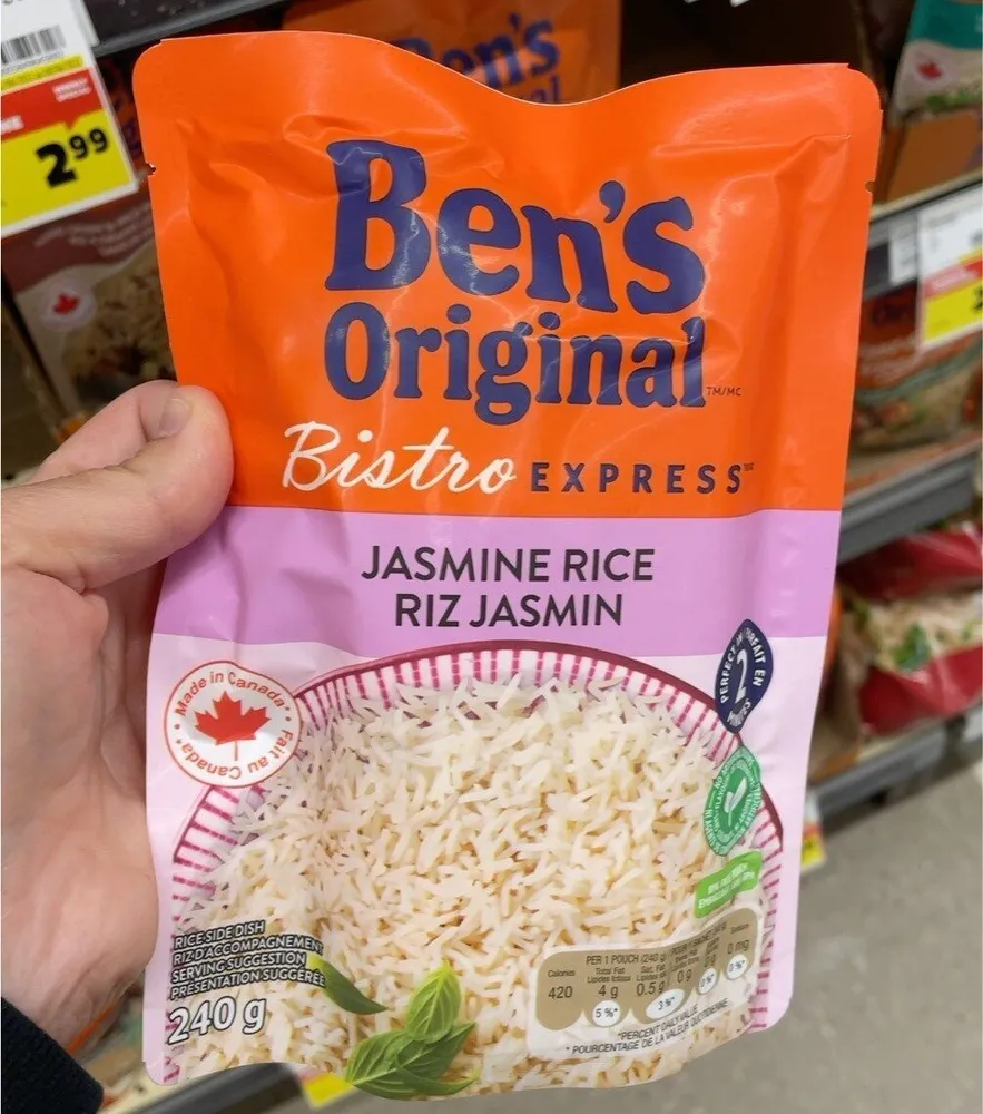 Riz minute jasmin