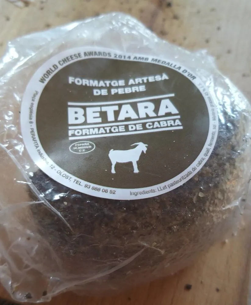 Queso cabra con pimienta mini