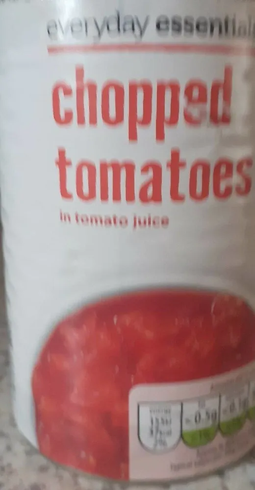 Chopped tomatoes