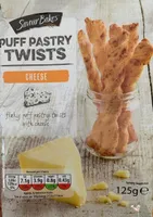 Puff Pastry Twists - Cheese