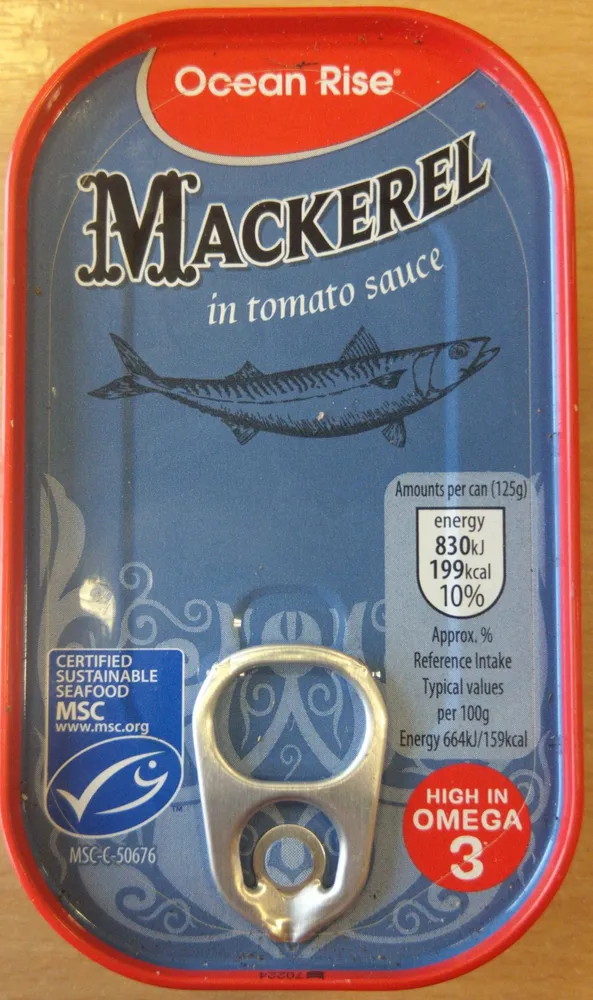 Mackerel in tomato sauce