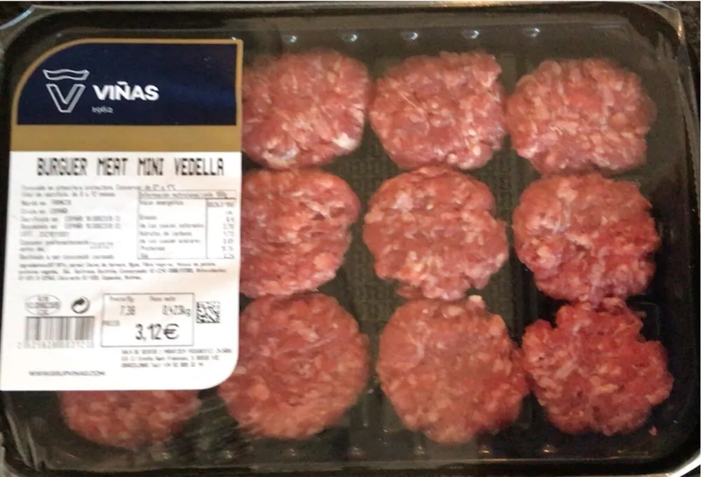Hamburguesa de Vedella petites