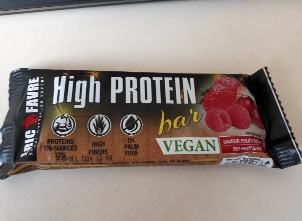 High protein bar vegan
