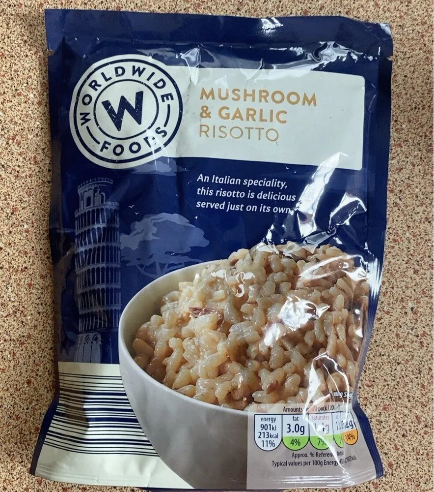 Mushroom and Garlic Risotto