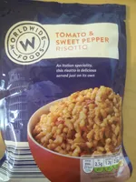 Tomato & sweet pepper risotto