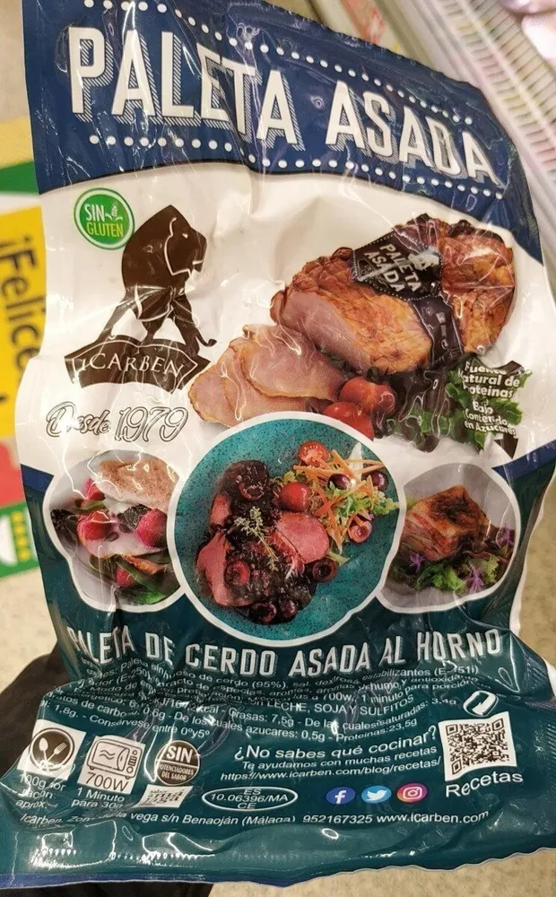 Paleta asada