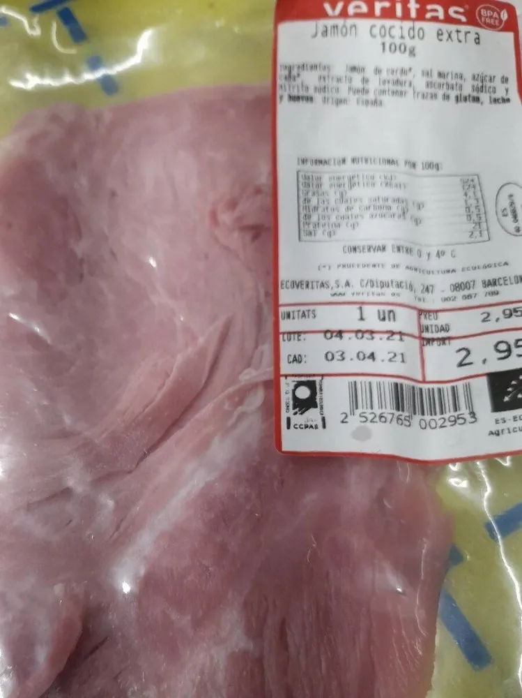 Jamón Cocido Extra