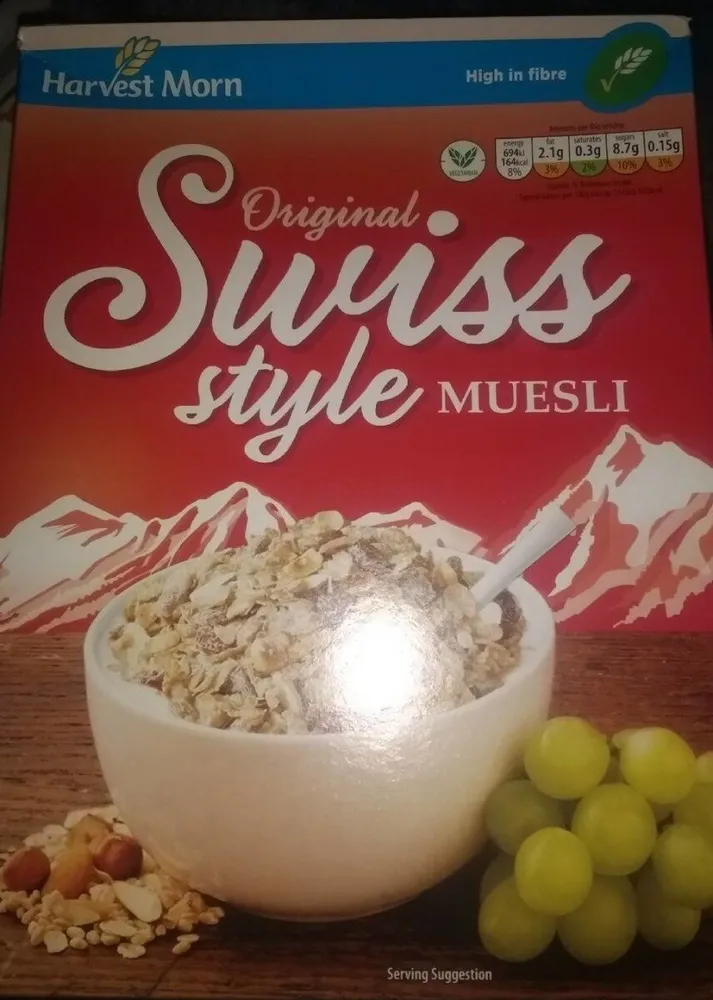 Original Swiss style muesli