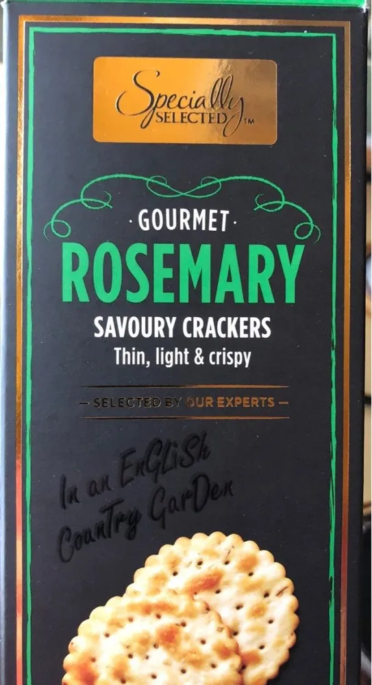 Rosemary crackers