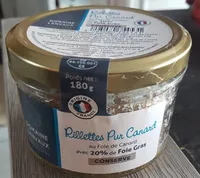Rillettes pur canard