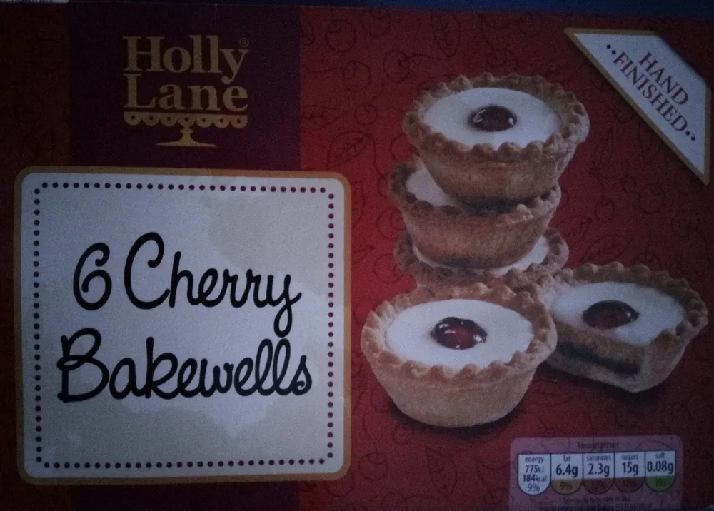 6 Cherry Bakewells