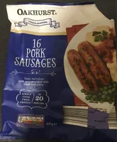 Pork sausages