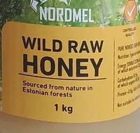 Wild raw honey
