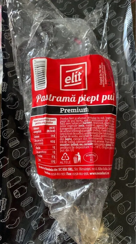 Pastramà piept pui