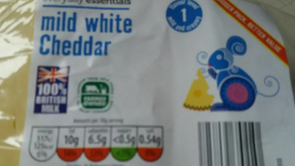Mild white cheddar