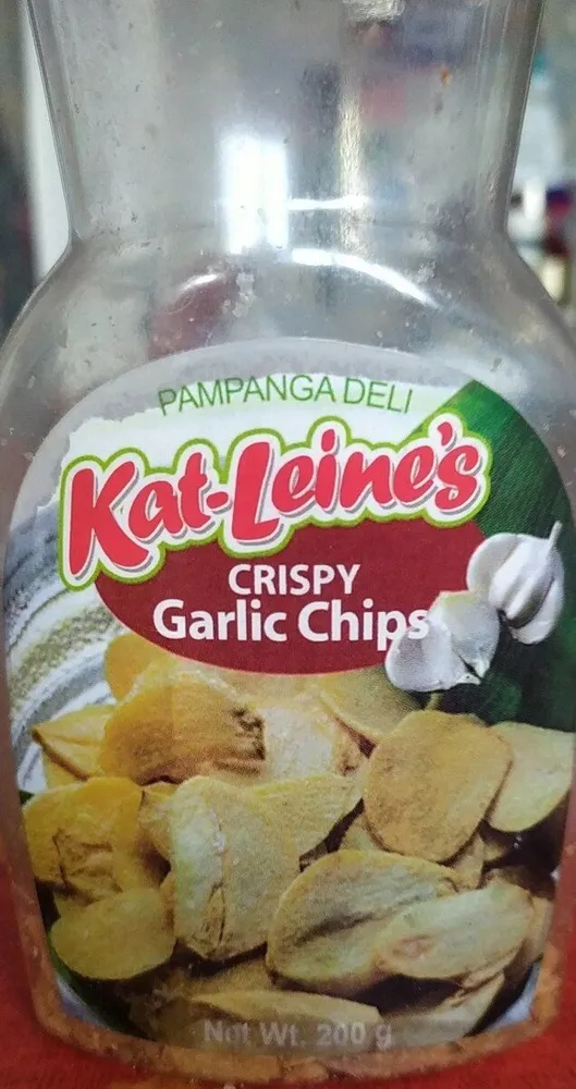 Crispy garlic chips