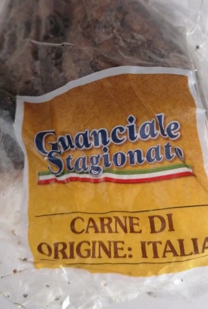 Guanciale trancio stagionato