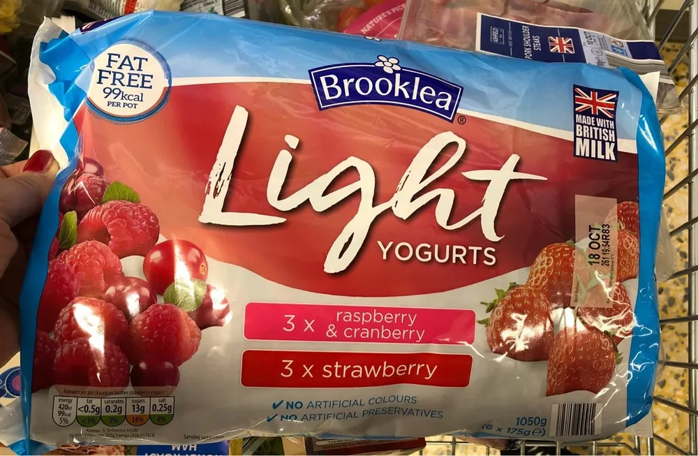 Light yogurts