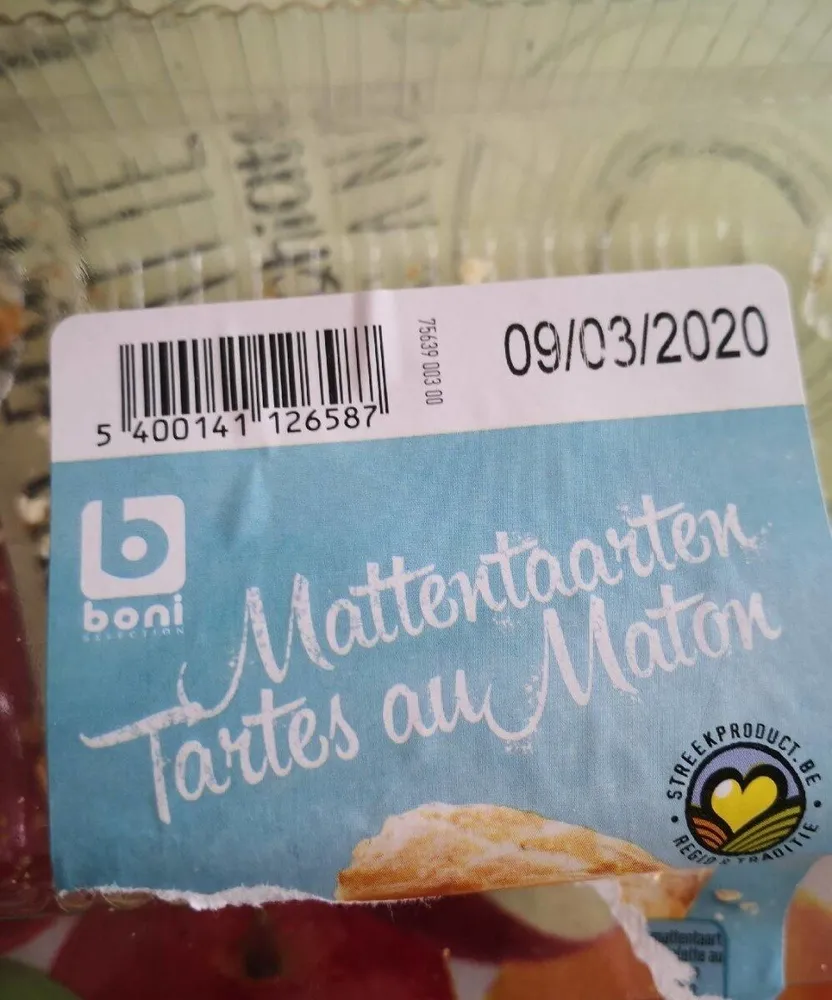 Tartes au Maton
