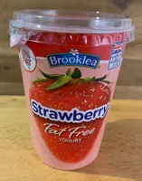 Strawberry fat free yogurt