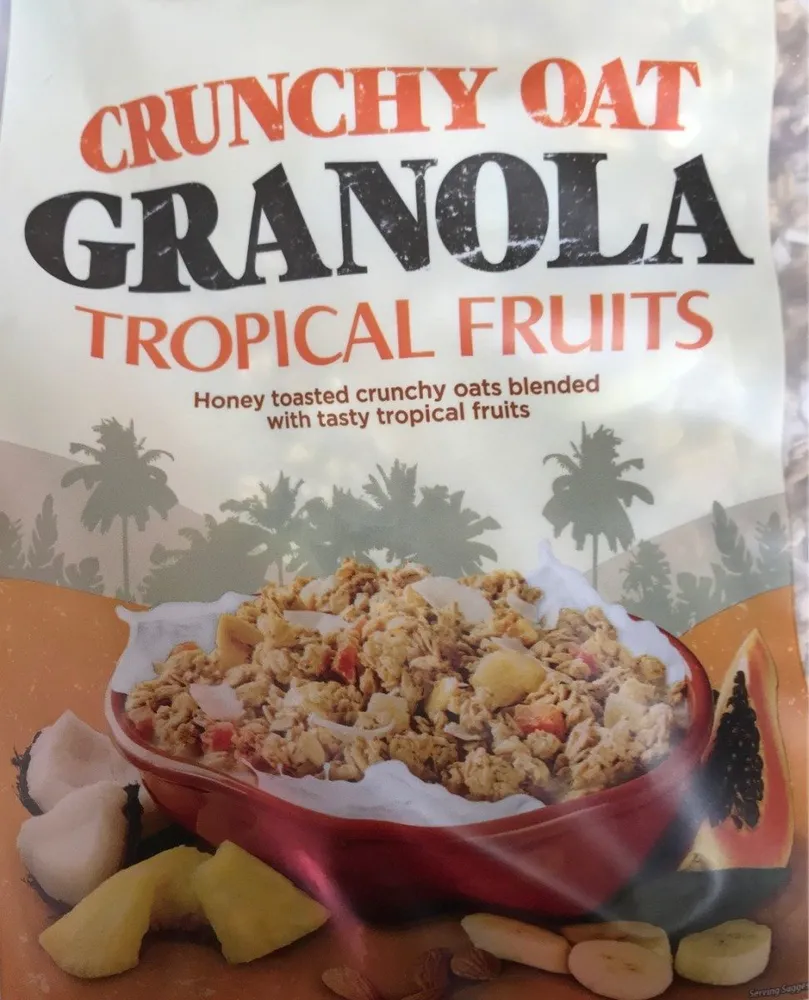 Crunchy oat granola