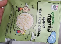Apple mini rice cakes