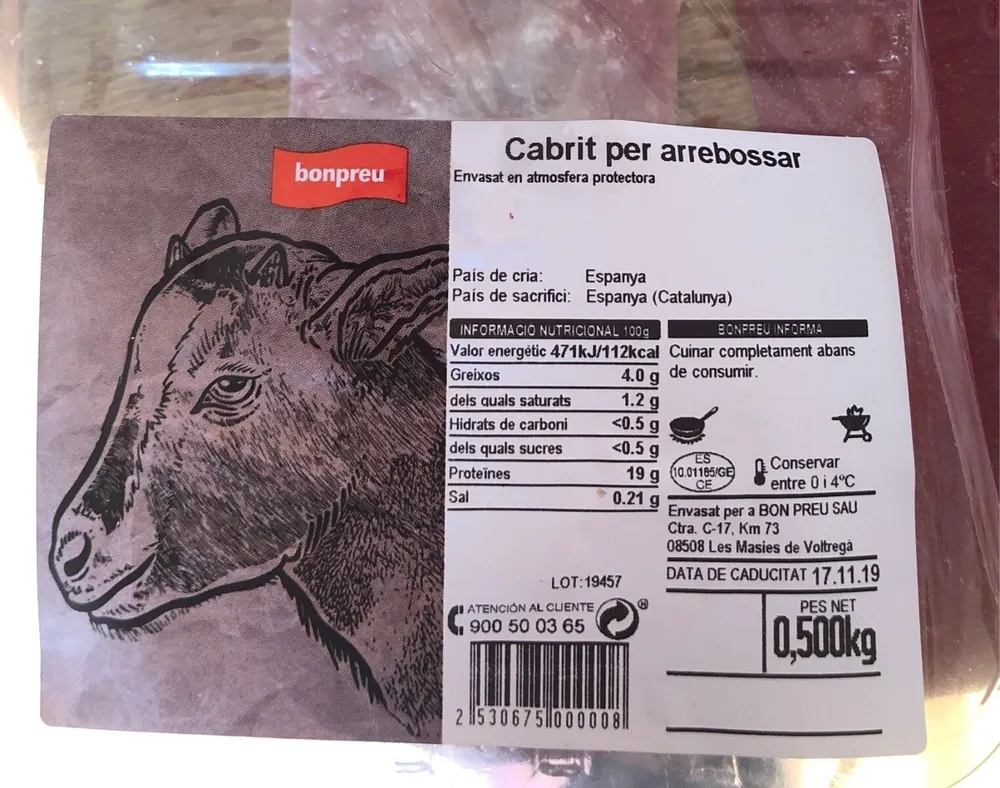 Cabrito para rebozar