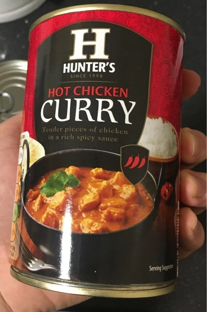 Hot chicken curry