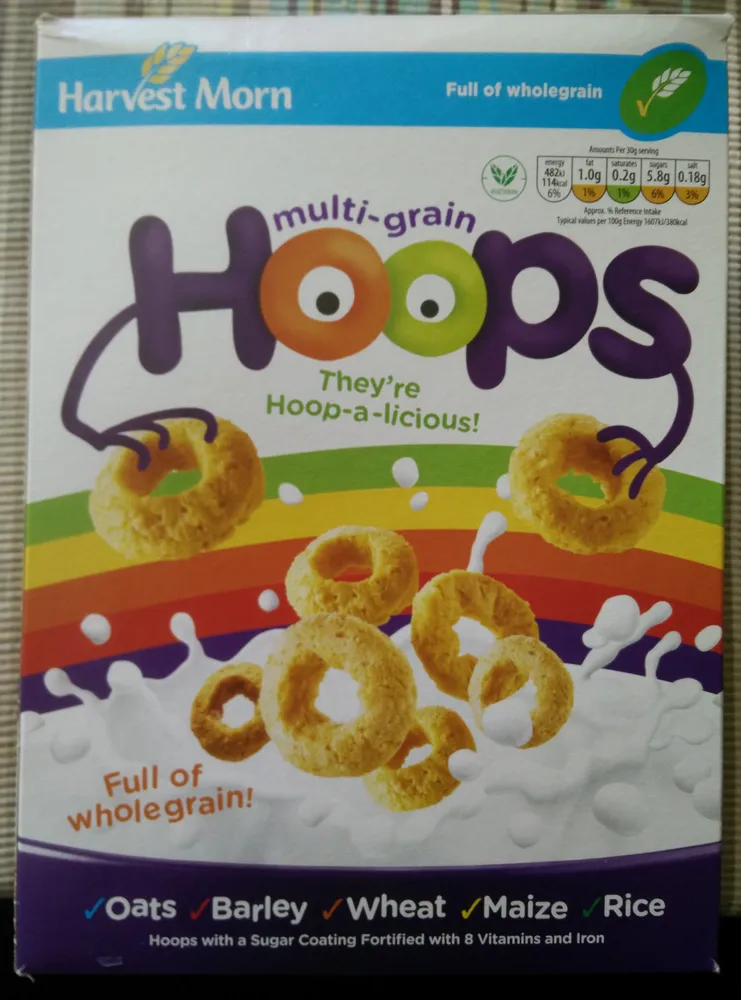 Multi grain hoops