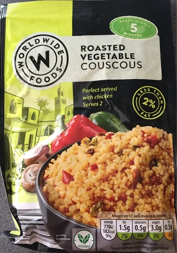 Roasted vegetable couscous