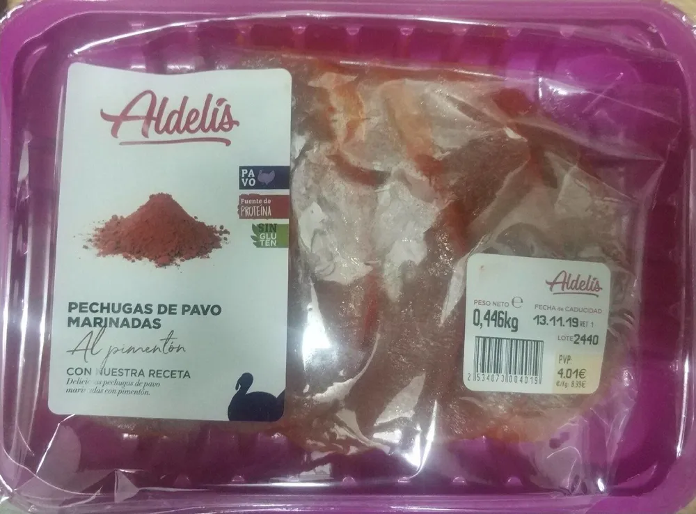 Pechugas de Pavo Marinadas