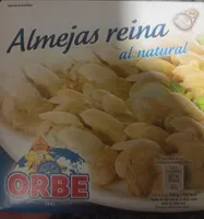 Almejas reina al natural