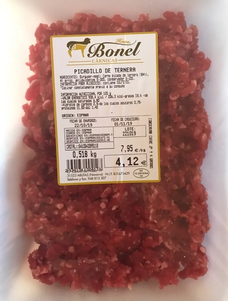 Picadillo de Ternera