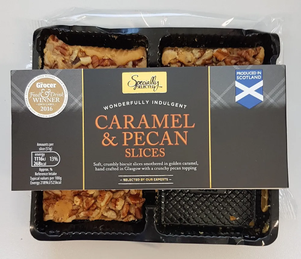 Caramel & Pecan Slices