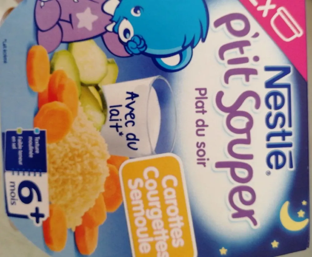 P'tit souper plat du soir
