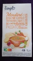 Soupe mouliné aux légumes