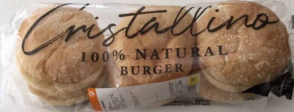 Cristallino 100% natural burger
