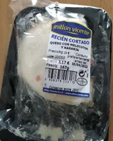 Queso fresco con melocotón y naranja